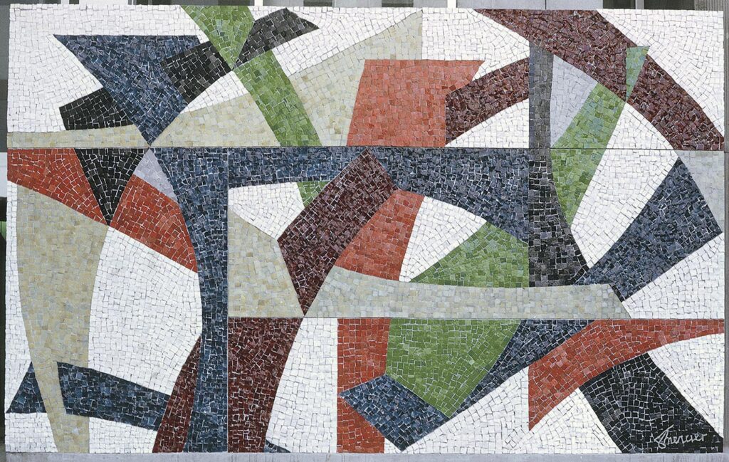 Mosaïque - 1973, 318x510 cm, Ville de Bobigny, Seine-Saint-Denis